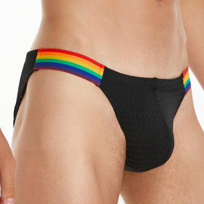 Calzoncillos Hombre Malla Nylon Cintura Arcoíris Baja Comodidad - Image 16