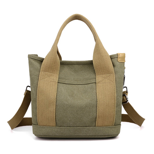 Bolsa de Lona Estilo Coreano de Gran Capacidad para Viajes y Uso Diario - Image 7