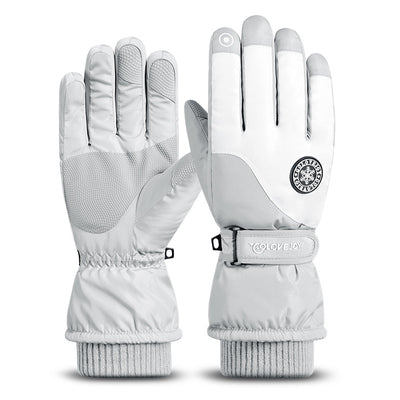 Guantes Térmicos Acolchados para Ciclismo con Relleno de Terciopelo y Algodón - Image 14