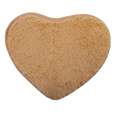 Tapete de Lana y Seda en Forma de Corazón para Dormitorio - Image 20
