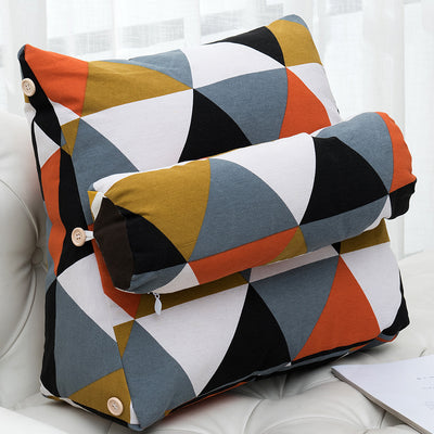 Cojín de Cintura Triangular Desmontable y Lavable para la Cama - Image 12