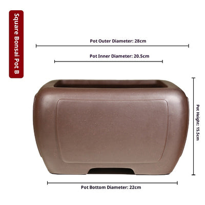Maceta Rectangular de Zisha Fina para el Hogar - Image 5