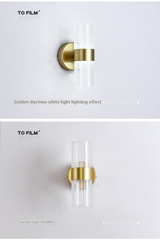 Lámpara LED de Pared Bicolor para Dormitorio y Sala de Estar - Image 10