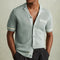 Polo Cubano de Manga Corta en Punto para Hombre - Estilo Verano