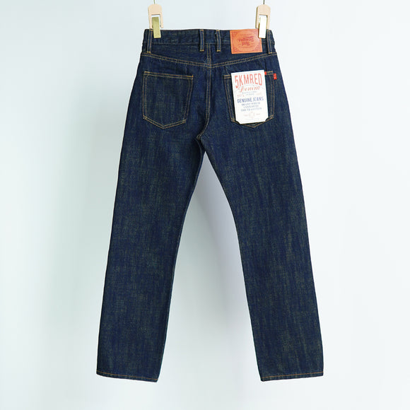 Pantalones Vaqueros Rectos Cintura Media Sin Elasticidad para Hombre