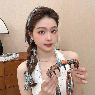 Diadema Trenzada con Moño para Mujer