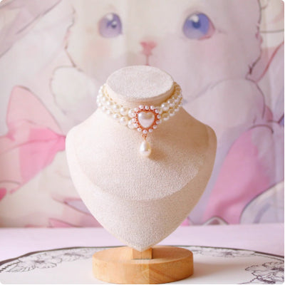 Collar Colgante Gota de Agua con Conejo para Mascotas - Image 7