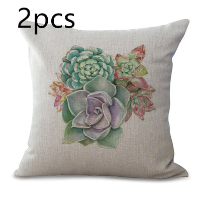 Funda de Almohada Cactus y Suculentas - Image 9