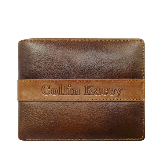 Billetera Corta de Cuero Genuino para Hombre con Múltiples Compartimentos - Image 2