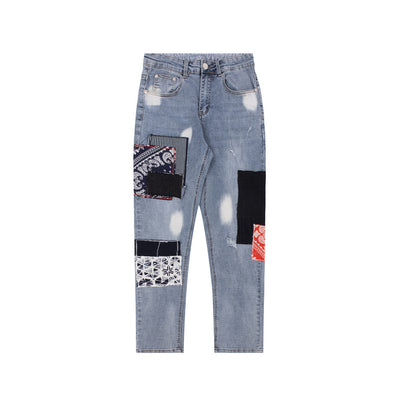Pantalones Slim Fit Rectos con Estilo Urbano para Hombre - Image 12