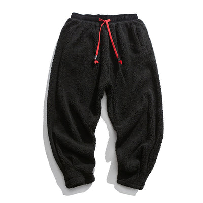 Pantalones de Lana de Cordero Gruesos y Cálidos para Hombre - Image 2