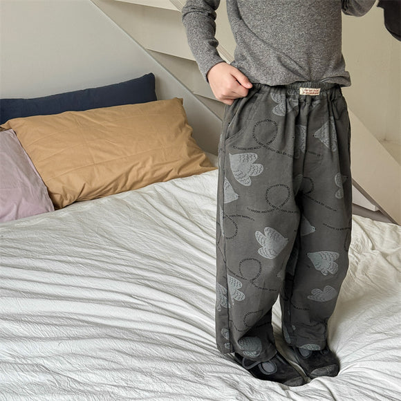 Pantalones Casuales de Algodón Lavado para Niños