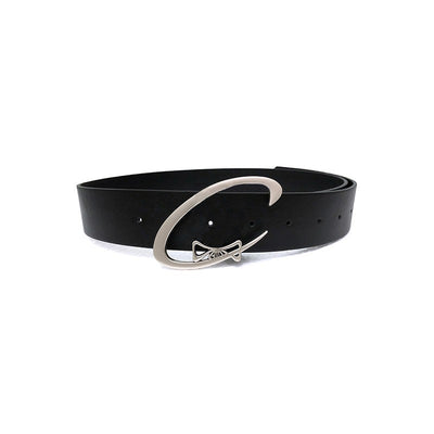 Cinturón de Cuero PU Negro con Hebilla Metálica - Versátil y Elegante - Image 6