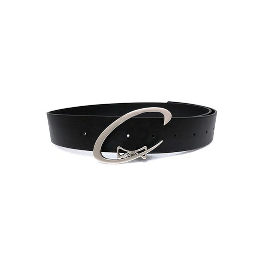 Cinturón de Cuero PU Negro con Hebilla Metálica - Versátil y Elegante - Image 6