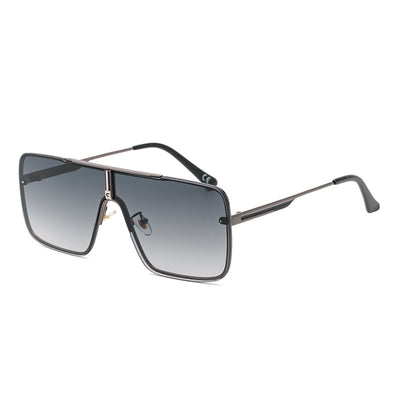 Gafas de Sol Cuadradas Metálicas Grandes para Hombre - Image 9