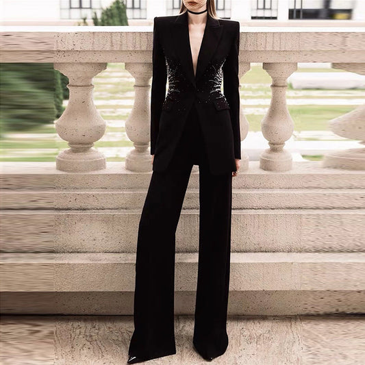 Conjunto de Pantalones de Moda de Dos Piezas
