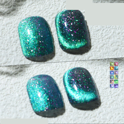 Esmalte de Gel Gato Ahumado Aurora Galaxia Brillante - Image 15
