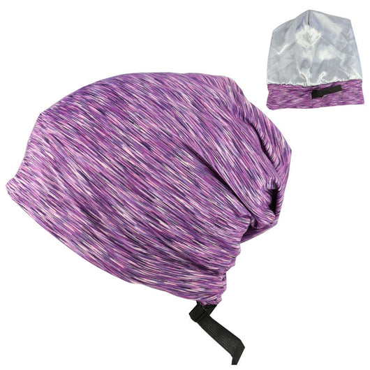 Gorro Nocturno de Satén Doble Capa para Hombre - Image 12