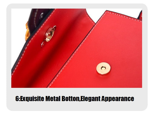 Bolso Bandolera de Moda con Cabeza de León Metálica - Image 23