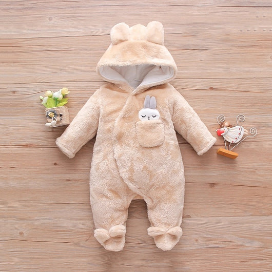 Pijama Enterizo de Bebé en Algodón Grueso y Terciopelo - Image 9