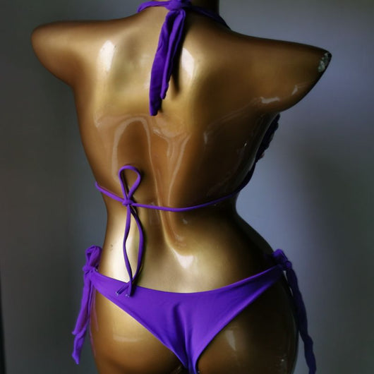 Bikini Deportivo con Detalles de Aleación Diamantada para Mujer - Image 18