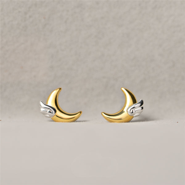 Aretes de Plata 925 Alas de Luna - Sueños Hechos Realidad - Image 2