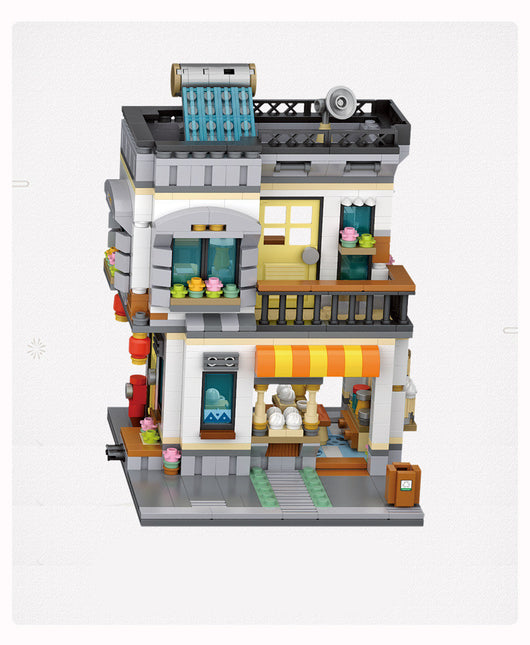 Bloques de Construcción Miniatura Barrio Chino - Puzzle 3D Coleccionable - Image 8