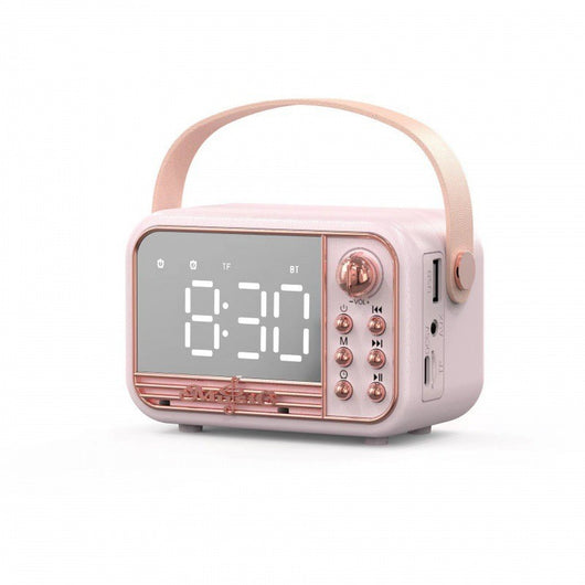 Altavoz Bluetooth Portátil Retro Mini Inalámbrico para Auto y Escritorio - Image 29