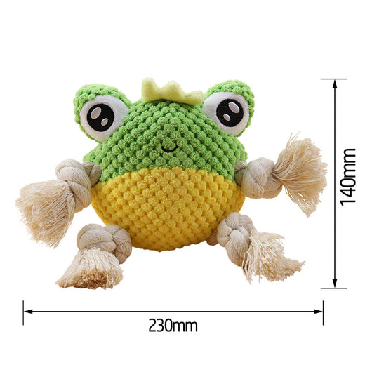 Juguete de Cuerda Interactivo para Perros - Tirador Resistente con Peluche - Image 12