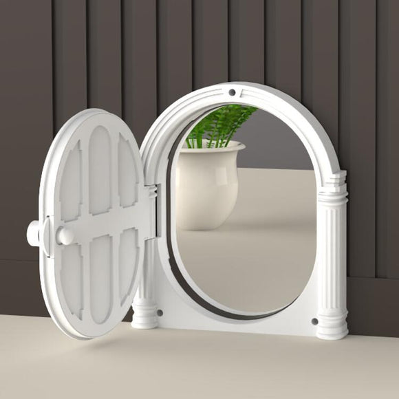 Puerta Automática para Mascotas con Control Direccional de Entrada y Salida