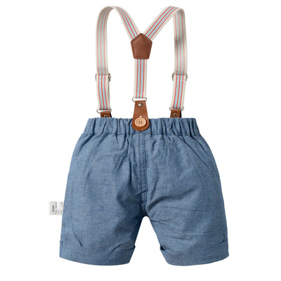 Traje Gentleman para Bebé - Conjunto Romper con Babero - Image 15