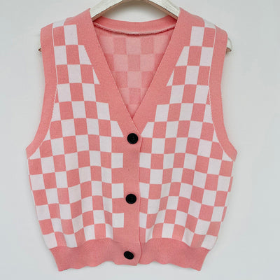 Cardigan Holgado Estilo Universitario para Mujer - Image 57