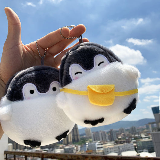 Monedero Colgante Pingüino de Peluche Adorable - Image 2