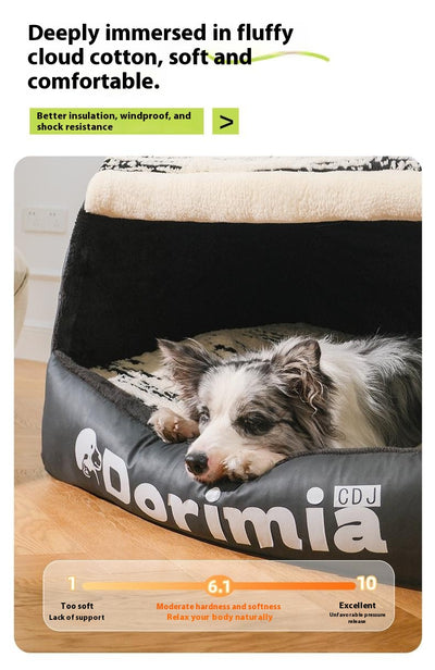 Casa para Mascotas de Cuatro Estaciones Desmontable y Lavable - Image 10