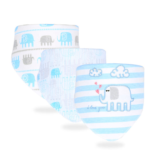 Pañuelos Absorbentes de Algodón para Bebé con Estampados Adorables - Image 6