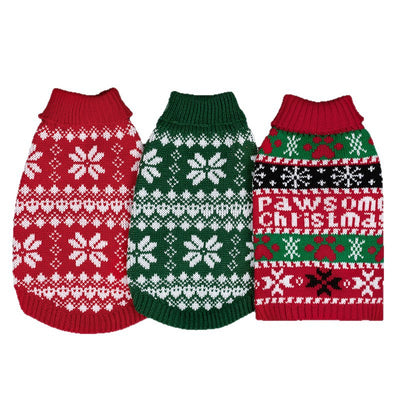 Suéter Navideño Tejido Personalizado para Mascotas - Image 5