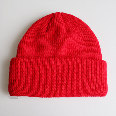 Gorro de Lana Tejida con Detalle de Cuero Melón para Hombre y Mujer - Image 14