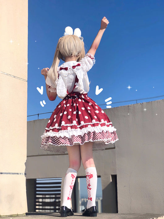 Blusa Kawaii con Orejas de Conejo - Estilo Soft Girl Lolita Versátil - Image 12
