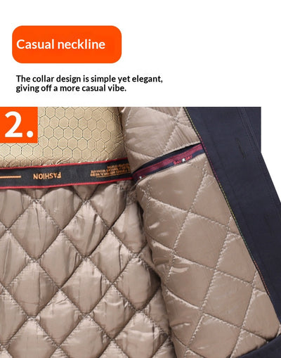 Chaqueta Acolchada de Grafeno para Hombre - Invierno y Otoño - Image 20