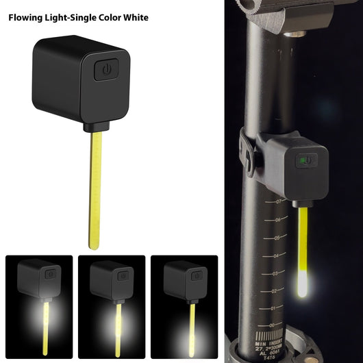 Luz Trasera LED para Bicicleta con Indicador de Seguridad Nocturna - Image 13