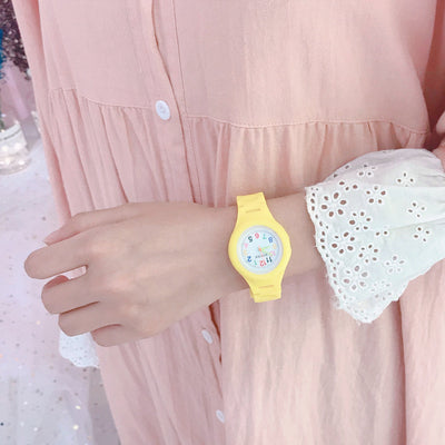 Reloj de Colores Pastel Estilo Kawaii Japonés - Image 4