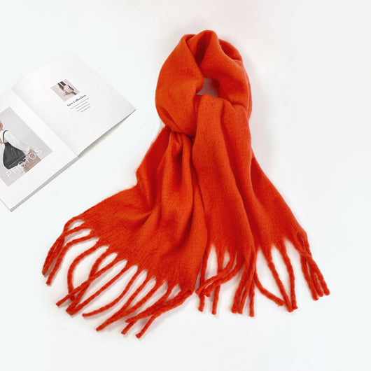 Pañuelo para Cabello de Color Sólido Haima para Mujer - Image 13