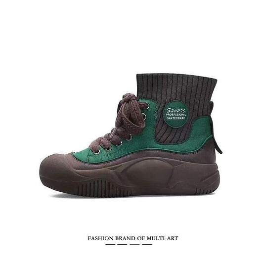 Botas de Cuero con Elástico para Mujer - Image 5