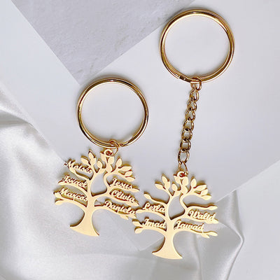 Llavero Árbol de la Vida Personalizado en Acero Inoxidable - Image 6