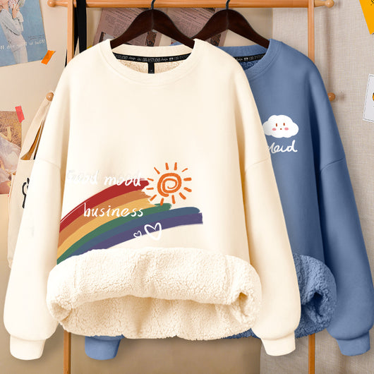 Chaqueta Blanca Cuello Redondo para Otoño e Invierno - Estilo Femenino y Adorable - Image 26