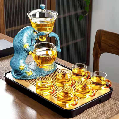 Juego de Té de Vidrio Automático para Sala de Estar - Image 20