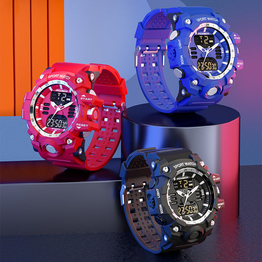 Reloj Deportivo Inteligente Luminoso Resistente al Agua con Doble Pantalla - Image 5