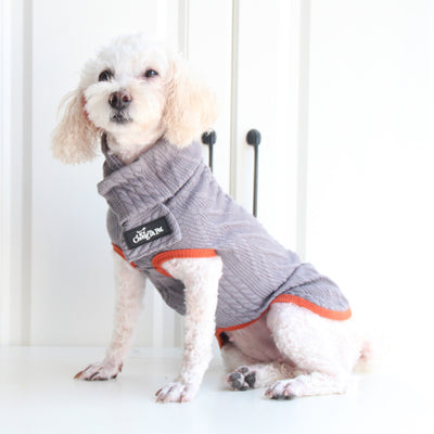 Suéter para Perro Vintage Chic - Abrigo Cálido y Elegante