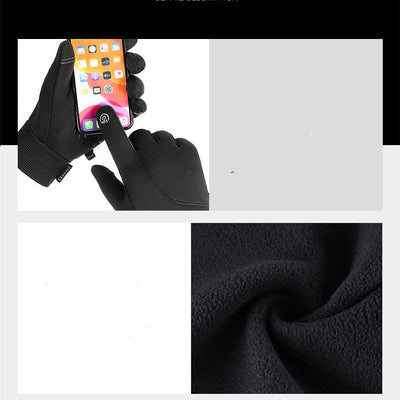 Guantes de Esquí y Montañismo Impermeables y Térmicos con Forro de Terciopelo - Image 18