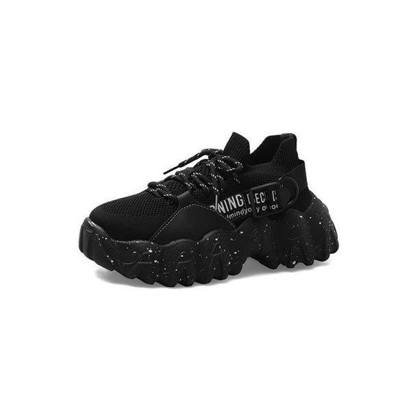 Zapatillas Deportivas Papá con Suela Gruesa y Tejido Volador